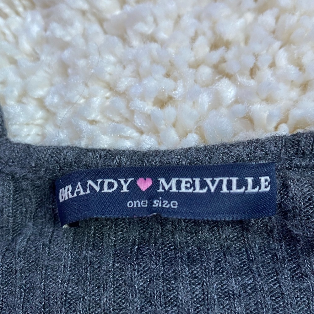 brandy melville heather top